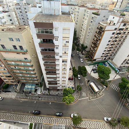 Flat - Acomoda Ate 4 Hospedes - Bairro Do Gonzaga - Santos Sp Eksteriør billede