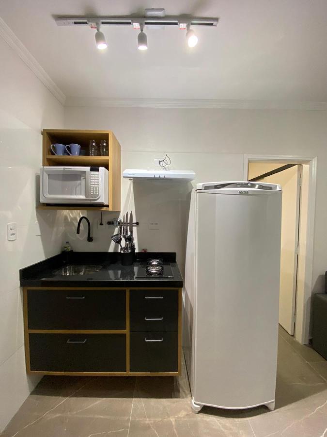 Flat - Acomoda Ate 4 Hospedes - Bairro Do Gonzaga - Santos Sp Eksteriør billede